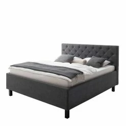 Microfaser Doppelbett Mit Bettkasten - Canossa