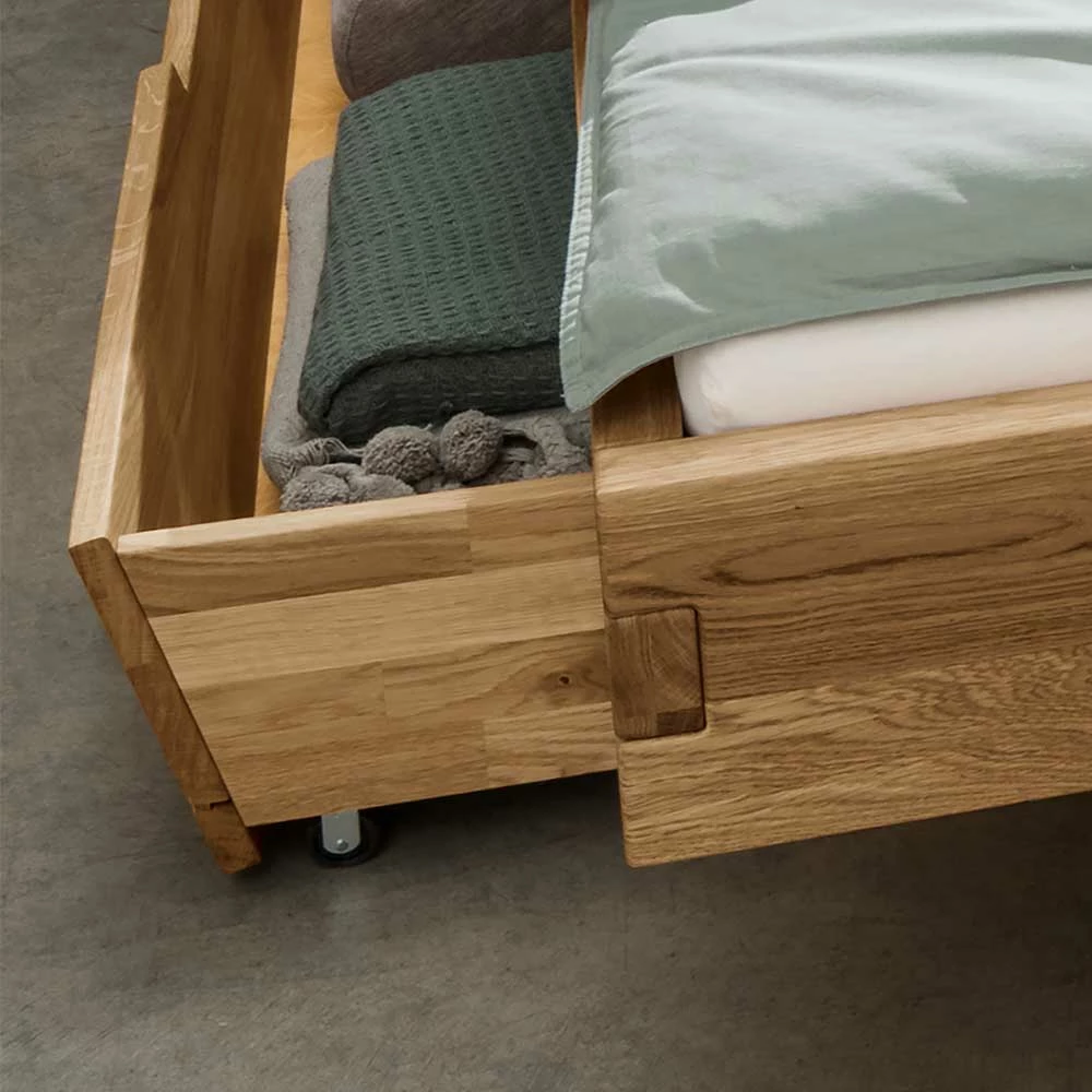 Schubkastenbett Auf Schwebesockel - Aryvano â Bild 2