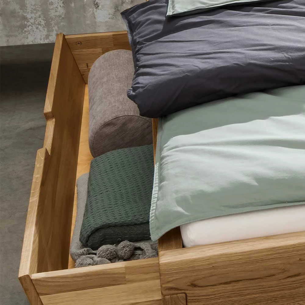 Schubkastenbett Auf Schwebesockel - Aryvano â Bild 4