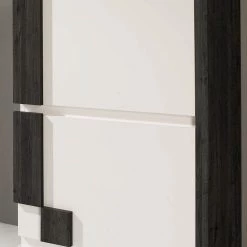 Schuh Klappschrank In Weiß Mit Schwarzgrau - Abruzzias 12 Schuh Klappschrank In Weiß Mit Schwarzgrau - Abruzzias -Renzo Shop schuh klappschrank in weiss mit schwarzgrau inkl zwei schuhklappen abruzzias 04