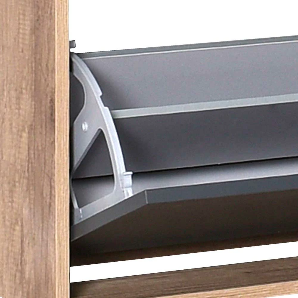 Schuhkipper In Anthrazit & Sonoma Eiche - Cales – Bild 5