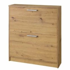 Schuhklappenschrank In Holzoptik - Cliberto