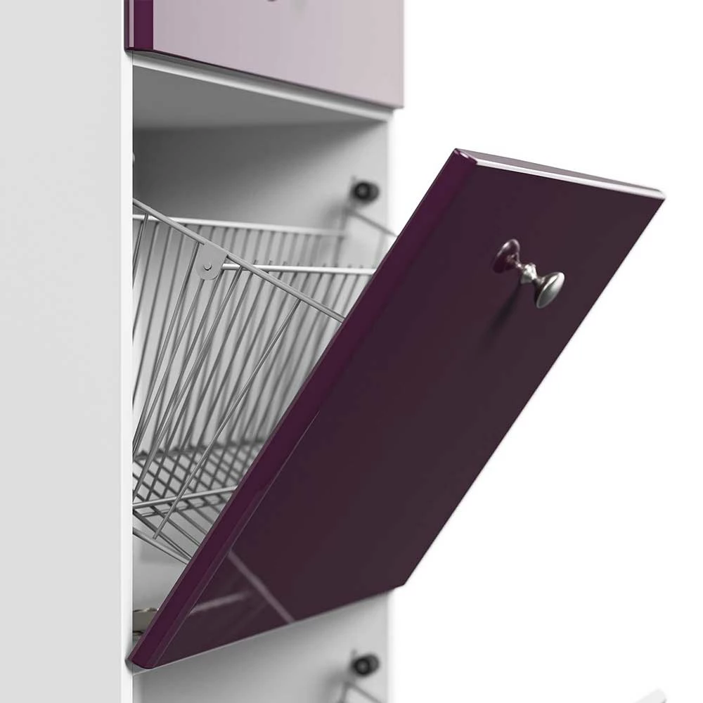 Schuhschrank Mit 2 KlappfĂ€chern & Schublade - Oblaka â Bild 6