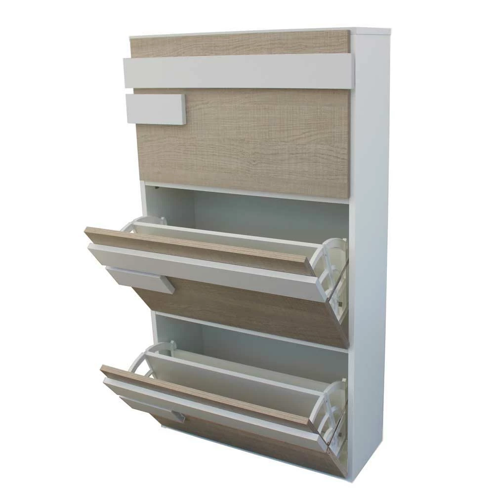 Schuhschrank Brusceda Mit Drei Klappen 4 Schuhschrank Brusceda Mit Drei Klappen – Bild 2