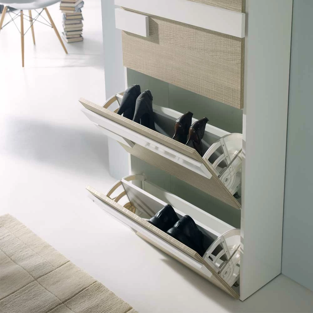 Schuhschrank Brusceda Mit Drei Klappen 5 Schuhschrank Brusceda Mit Drei Klappen – Bild 3