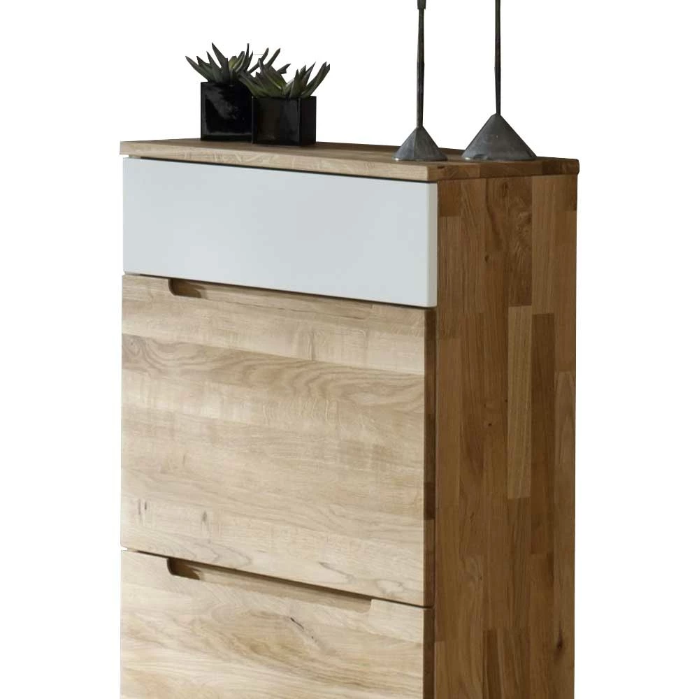 Schuhschrank Natrius Aus Wildeiche Massiv – Bild 3