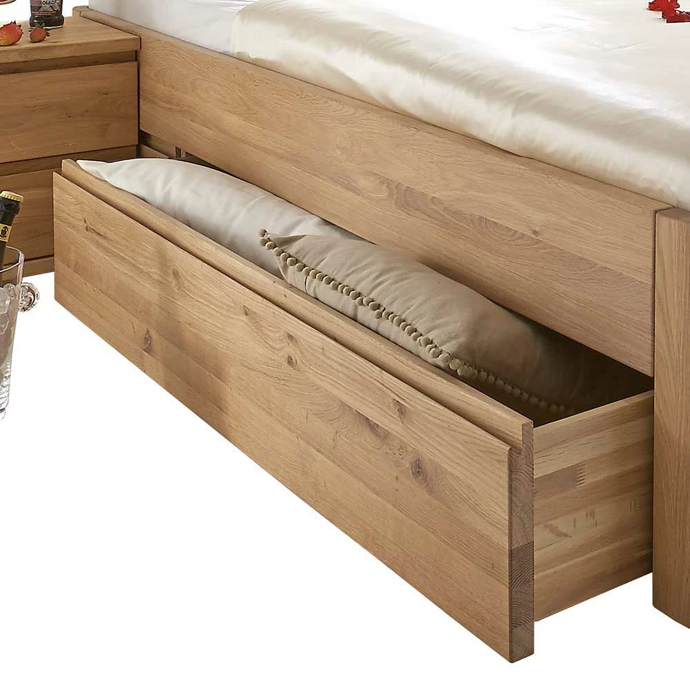 Set Schubkastenbett & Nachttische - Aivan (dreiteilig) â Bild 3