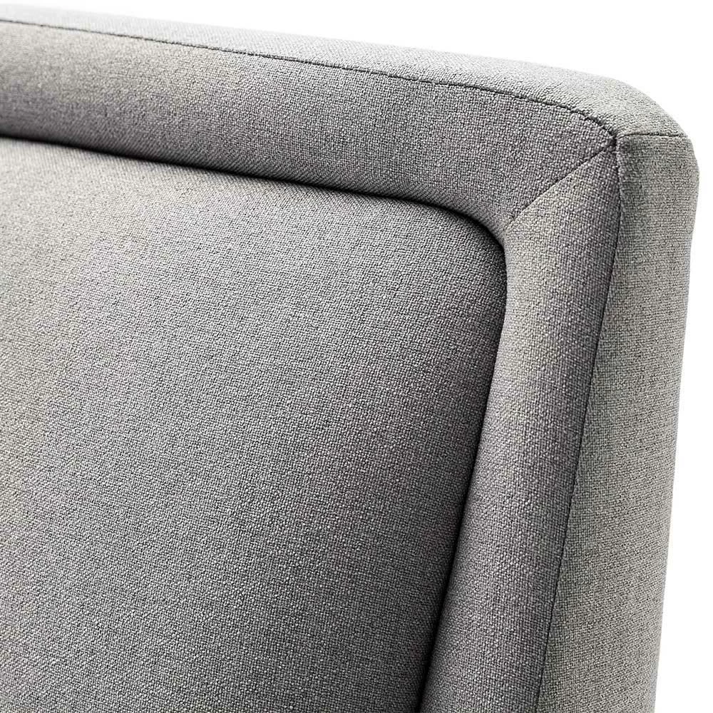 Skandi Polsterbett In Hellgrau & Schwarz - Stramo – Bild 6