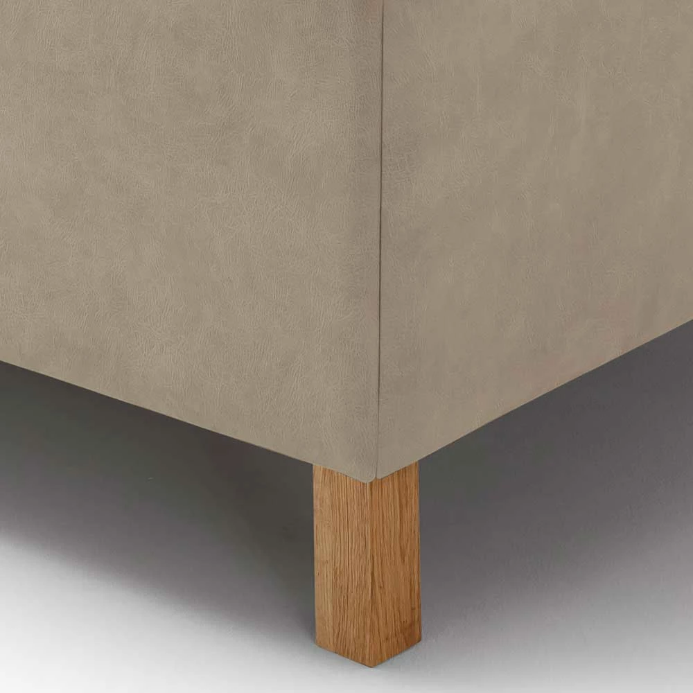 Stauraum Stoffbett In Beige & Eiche - Matrix â Bild 4