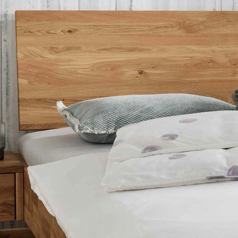 Stauraumbett Aus Wildeiche Massivholz - Esvilda â Bild 3