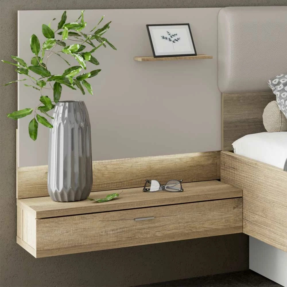Stauraumbett Inklusive Nachtkommoden - Yanitas – Bild 4