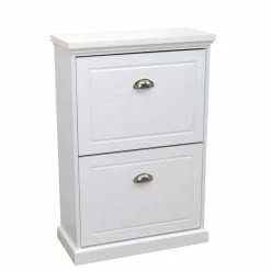 Weißer Schuhschrank Im Landhausstil - Franclin