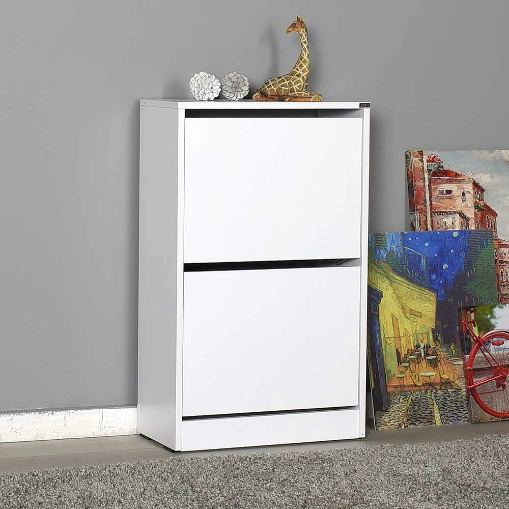 Weißer Schuhschrank Mit 26 Cm Tiefe - Corbit – Bild 2