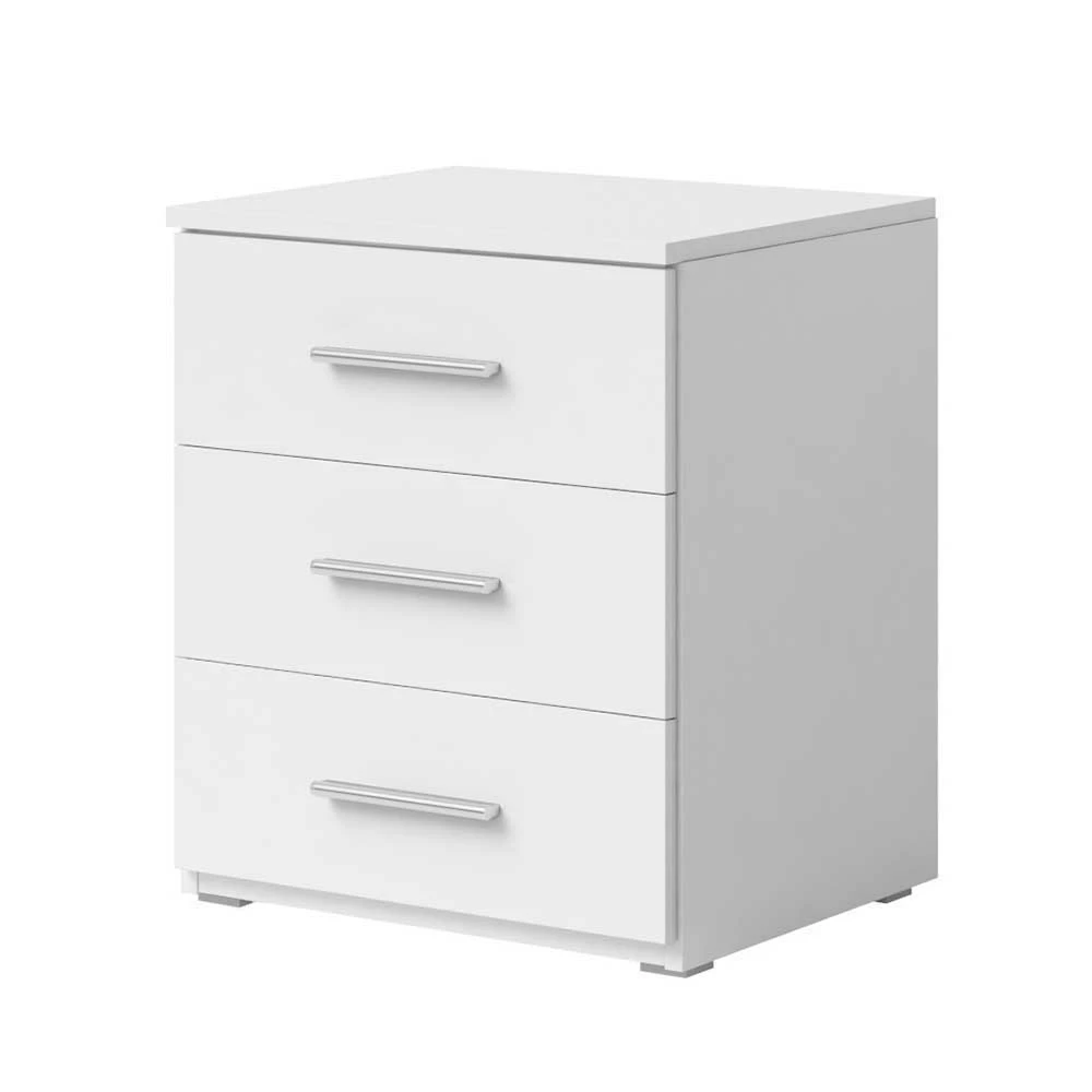 Weißes Bett Mit Stauraum - Modern - Wutan – Bild 6