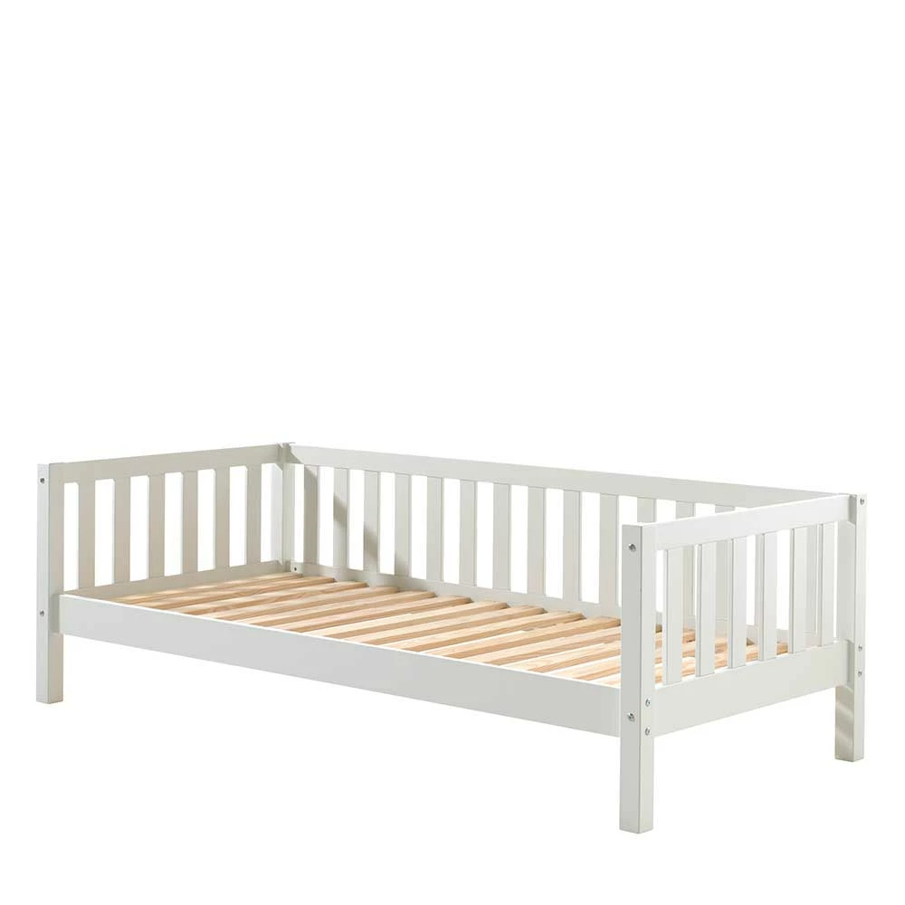 Weißes Kojenbett 90x200 Cm Aus Kiefer - Molo