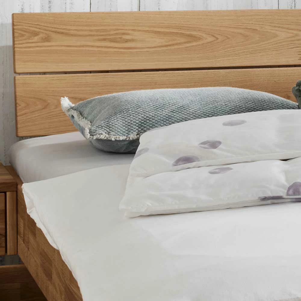 Wildeichebett Mit Nachtkommoden - Esvilda (dreiteilig) â Bild 3