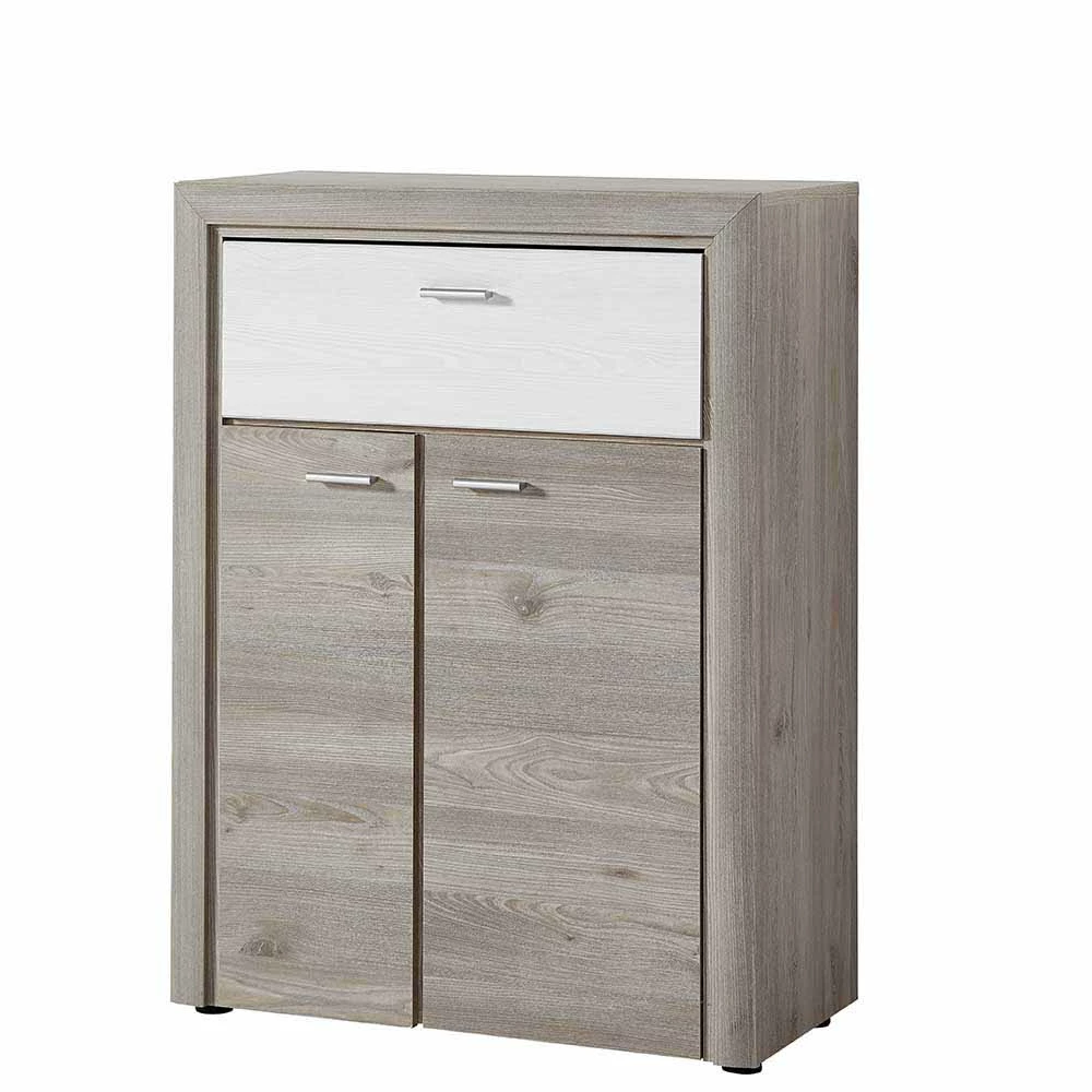 Zweifarbiger Schuhschrank Mit Schublade - Volaf – Bild 4