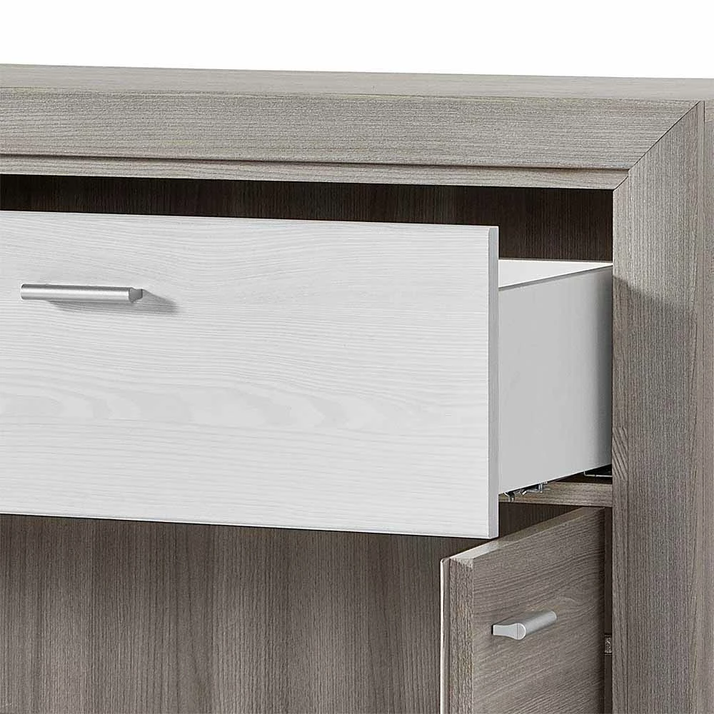 Zweifarbiger Schuhschrank Mit Schublade - Volaf – Bild 5