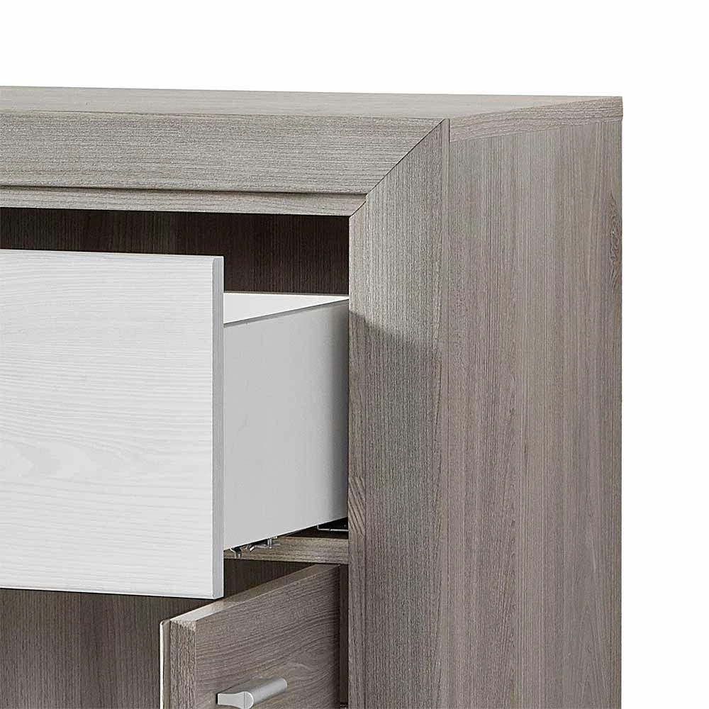 Zweifarbiger Schuhschrank Mit Schublade - Volaf – Bild 6